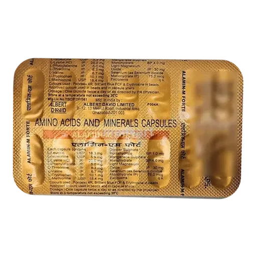 alamin m forte capsule 14's